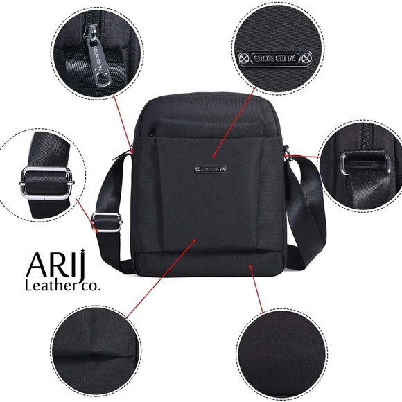 Guang Shi Da nylon crossbody pouch - Picture 4 of 8